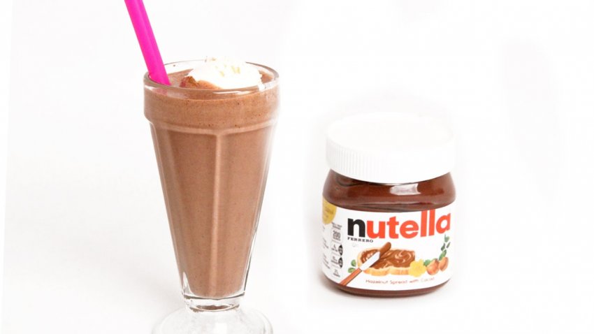 Nutella'lı Milkshake Tarifi
